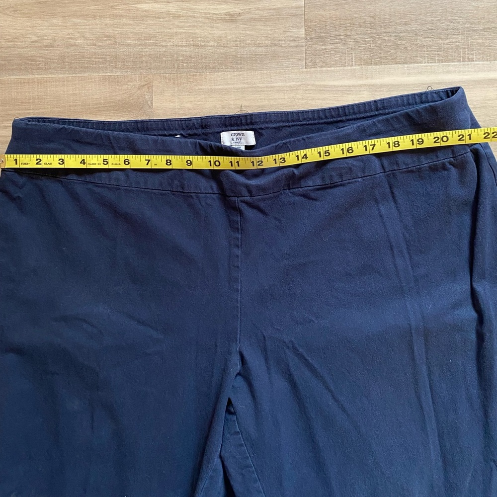 Crown & Ivy Curvy Women’s Pull On Pants - Picture 4 of 5